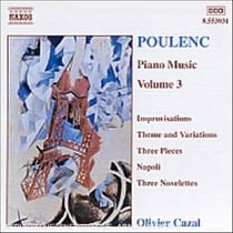 Oeuvres Pour Piano Vol 3-Theme Varie-Improvisation-Trois Pieces-Napoli