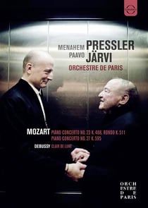 Mozart : concertos n°23 & 27. rondo k.511 - debussy : clair de lune