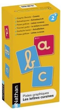 Pistes graphiques Les lettres cursives