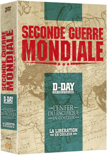 Coffret 2nde Guerre Mondiale: D-Day, leur jour le plus long + La libération en couleur + L'enfer du Pacifique
