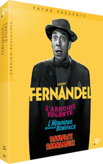Fernandel - Coffret 3 films : L'Armoire volante + L'Héroïque Monsieur Boniface + Boniface somnambule