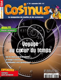 Cosinus N°174 Voyage Au Coeur Du Temps - Septembre 2015