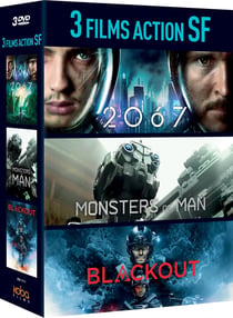3 films action SF : 2067 + Monsters of Man + Blackout