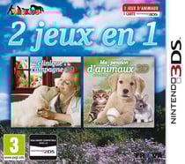 2 jeux en 1: ma clinique à la campagne 3D & ma pension d'animaux