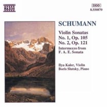 Sonates Pour Violon N°1 Op105 - N°2 Op.121