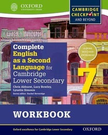 COMPLETE ENGLISH AS A SECOND LANGUAGE FOR CAMBRIDGE LOWER SECONDARY - WORBOOK 7
