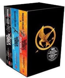 HUNGER GAMES TRILOGY BOX SET - THE HUNGER GAMES. CATCHING FIRE. MOCKINGJAY