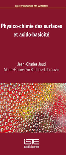Physico-chimie des surfaces et acido-basicité