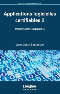 Applications logicielles certifiables 2 - processus supports