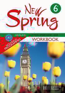 NEW SPRING : anglais - 6ème - LV1 - workbook (édition 2006)