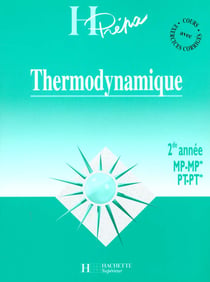 Thermodynamique deuxieme annee mp pt