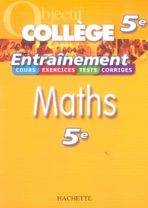 Entraînement maths - 5ème