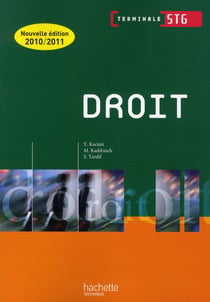 Droit - terminale stg - livre de l'élève (édition 2010)