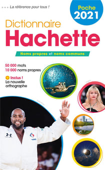 Poche dictionnaire hachette francais (édition 2021)