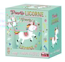 Princesse licorne : 1 mug + 1 cahier d'activités