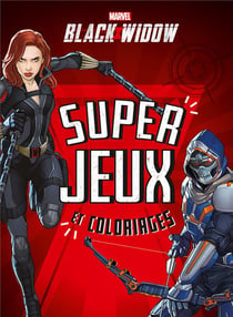 Black widow - super jeux et coloriages