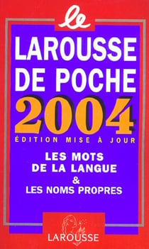 Larousse de poche 2004 (edition 2004)