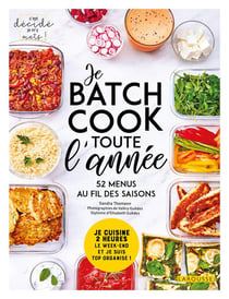 Le batch cooking avec Companion c'est facile !, Petits Moulinex/Seb, Livre de recettes