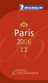 Guide michelin paris 2006