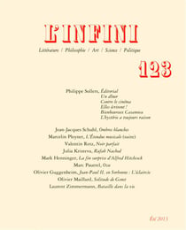 L'infini n123