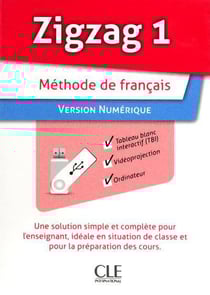 Zig zag 1 - méthode de français