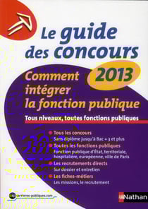 Le guide des concours (édition 2013)