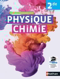 SIRIUS : physique chimie - 2de - nouveau programme 2019