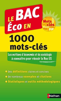 Le Bac Eco En 500 Mots-Cles