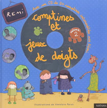 Comptines et jeux de doigts t2 livre+cd