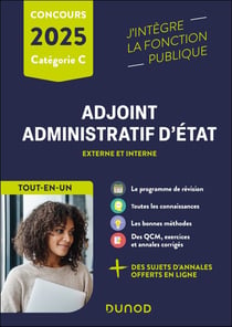Concours Adjoint administratif d'Etat - 2025 - Externe et interne