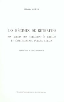 Les régimes de retraites des agents de collectivités locales et établissements publics locaux