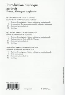 Introduction historique au droit (2e édition)