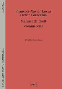 Manuel de droit commercial (2e édition)