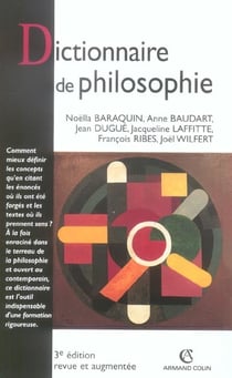 Dictionnaire de philosophie (3e édition)