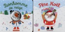 Coffret Père Noël et bonhomme de neige