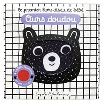 Le premier livre tissu de bébé : Ours Doudou