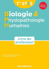 Biologie et physiopathologie humaines - terminale ST2S - livre du professeur (édition 2020)