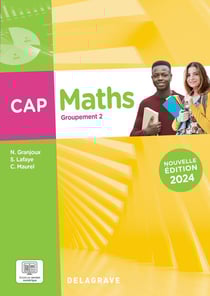Maths : Groupement 2 - CAP - Pochette élève (édition 2024)