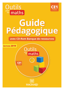 Outils pour les maths : CE1 - guide pédagogique avec cd-Rom banque de ressources (édition 2019)
