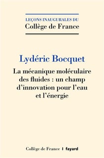 La mécanique moléculaire des fluides