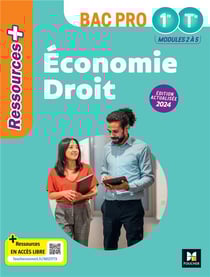 Ressources + : Économie-droit - 1re bac pro - Livre élève