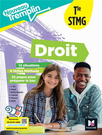 Nouveau Tremplin : Droit - Terminale STMG - Livre élève