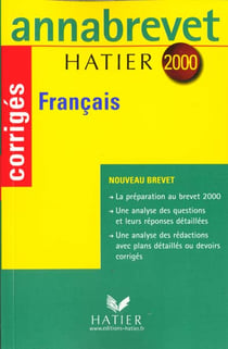 Annabrevet sujets & corrigés : français (édition 2000)