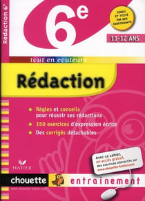 Chouette entraînement - rédaction - 6ème