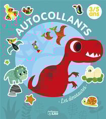 Autocollants 3/5 ans : les dinosaures