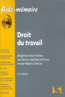 DROIT DU TRAVAIL 2013