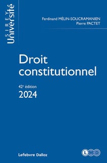 Droit constitutionnel (édition 2024)