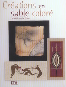 Creation en sable colore