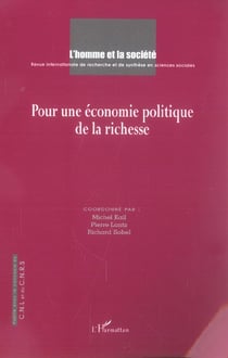 Pour une economie politique de la richesse - vol156 - n  156-157