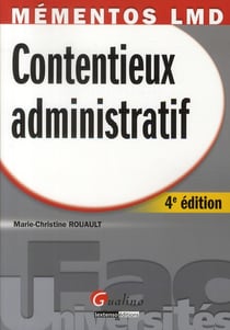 Contentieux administratif (4e édition)